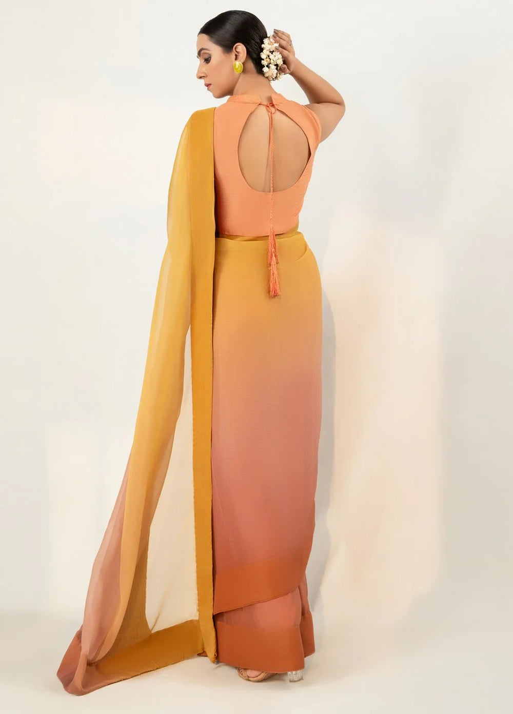 Imran Aftab RTW Printed Chiffon 3 Piece Suit IASC 11 - Festive Collection