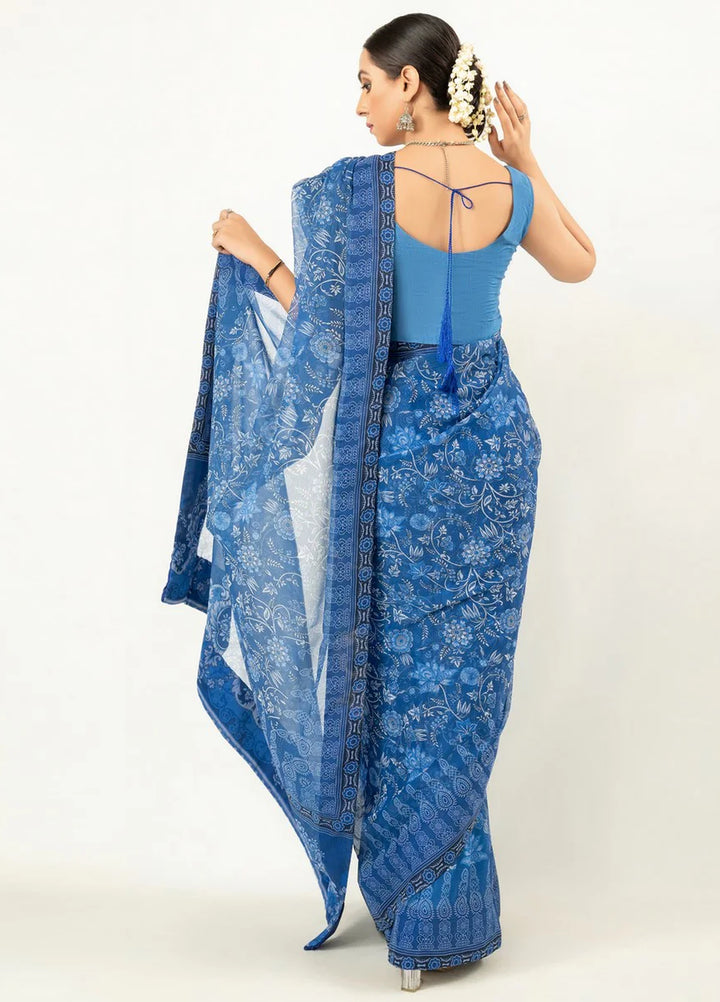 Imran Aftab RTW Printed Chiffon 3 Piece Suit IASC 05 - Festive Collection