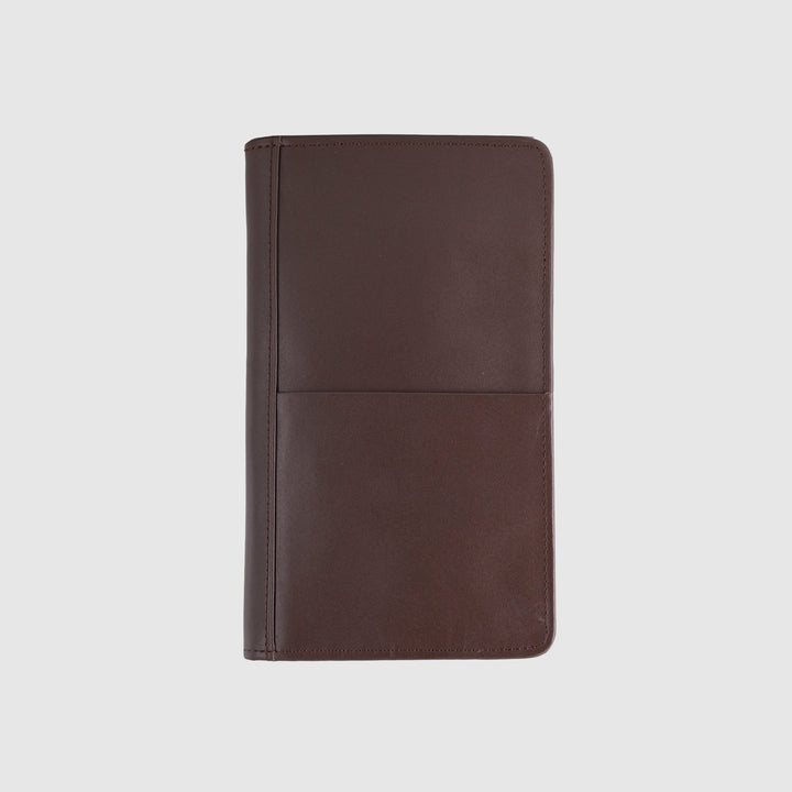 Lafanzo Unisex Leather Montclair Travel Wallet Brown - Accessories Collection