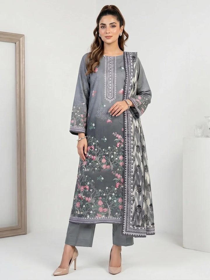 Salitex Unstitched Printed Lawn 3 Piece Suit SSW6U3P424 Summer Collection