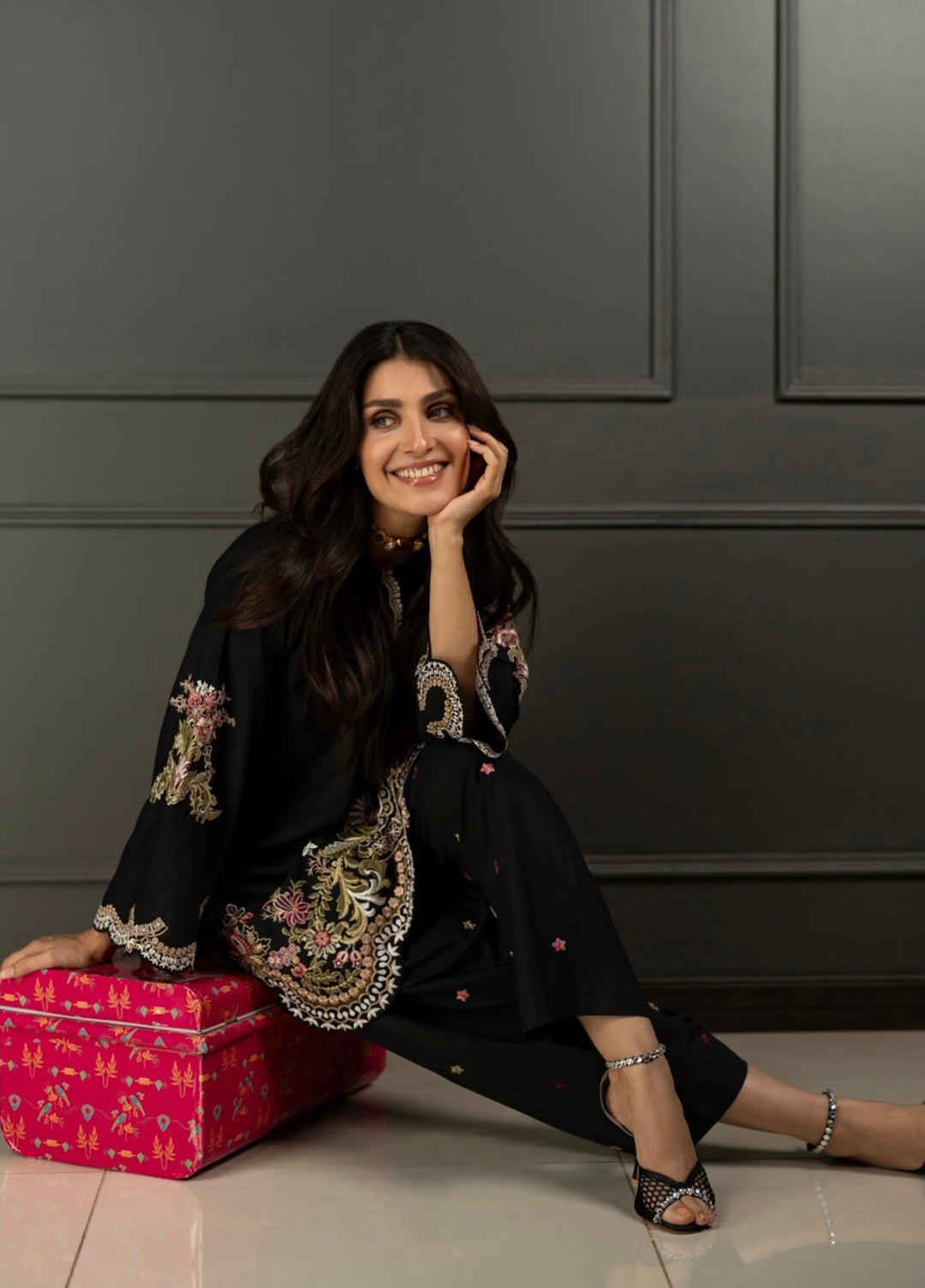 Noore by Amal RTW Embroidered Blended Lawn 2 Piece Suit Mehar Casual Collection