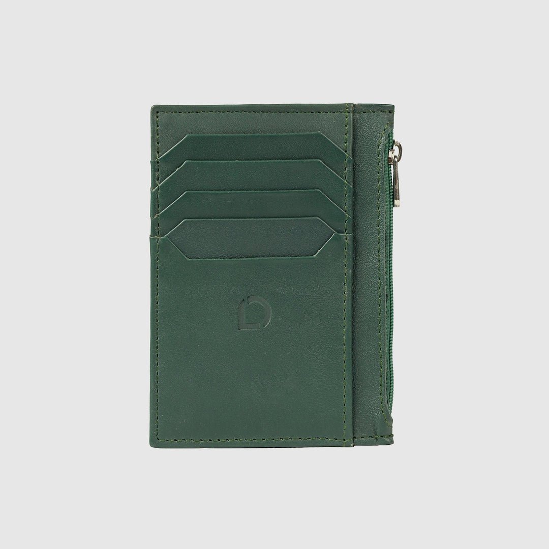 Lafanzo Unisex Leather Regal Zip Card Case - Accessories Collection