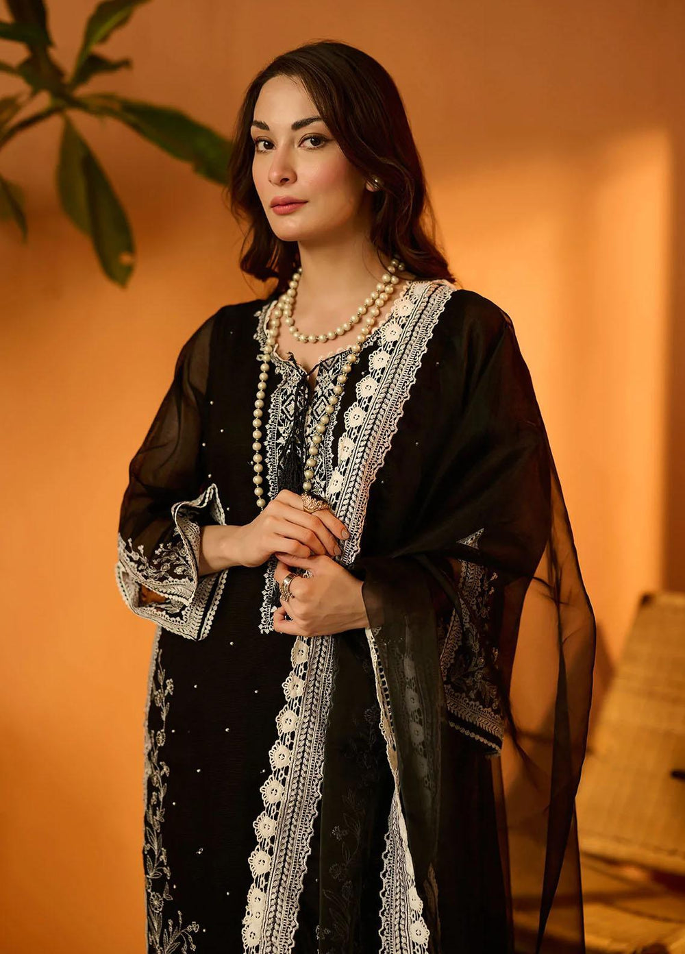 Dhanak Pret   3 Piece Suit DA-3004 BLACK