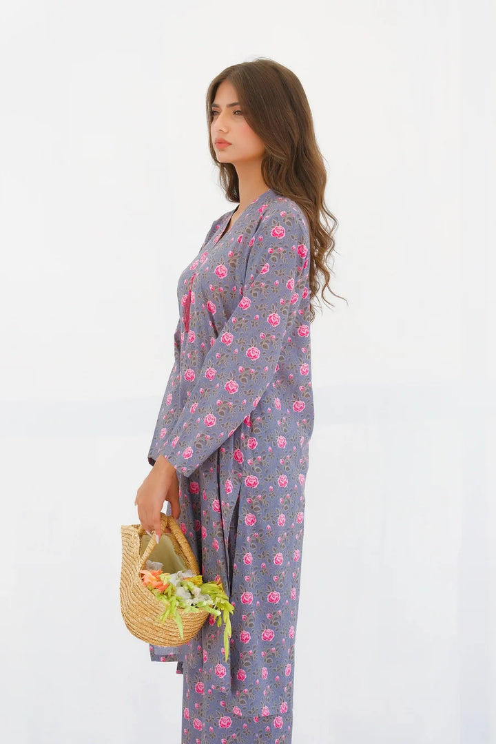 Dhaga Women Pret Printed 2 Piece Lawn Matching Separate FW24DSP0030 - Summer Collection