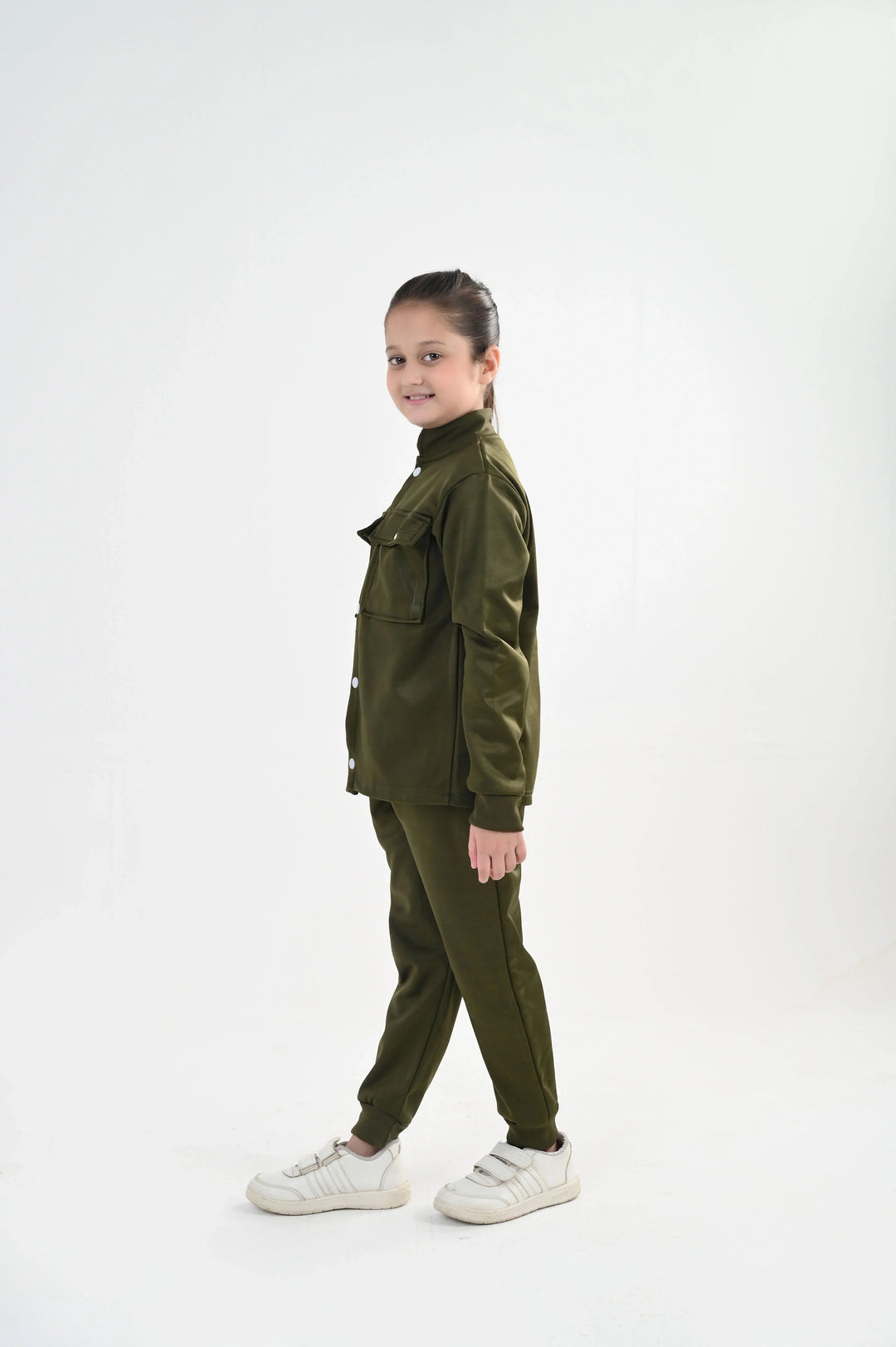 IQ Exclusive Kids Track Suit Fleece 2 piece ButtonEase Tracksuit-Unisex Kids - Winter Collection