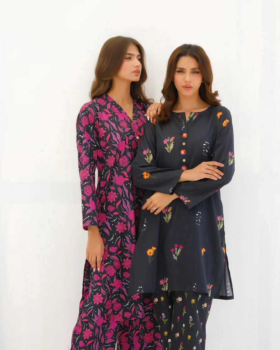 Dhaga Women Pret Printed 2 Piece Lawn Matching Separate FW24DSP0033 - Summer Collection