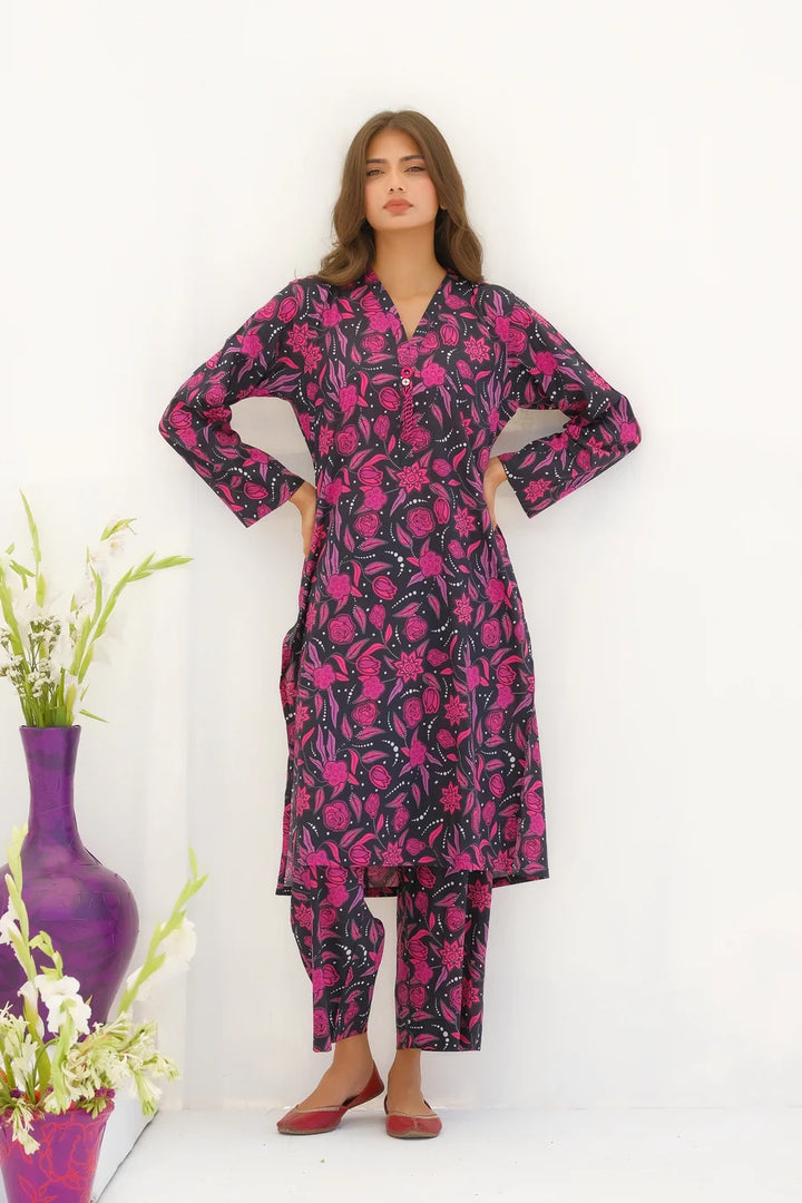 Dhaga Women Pret Printed 2 Piece Lawn Matching Separate FW24DSP0033 - Summer Collection