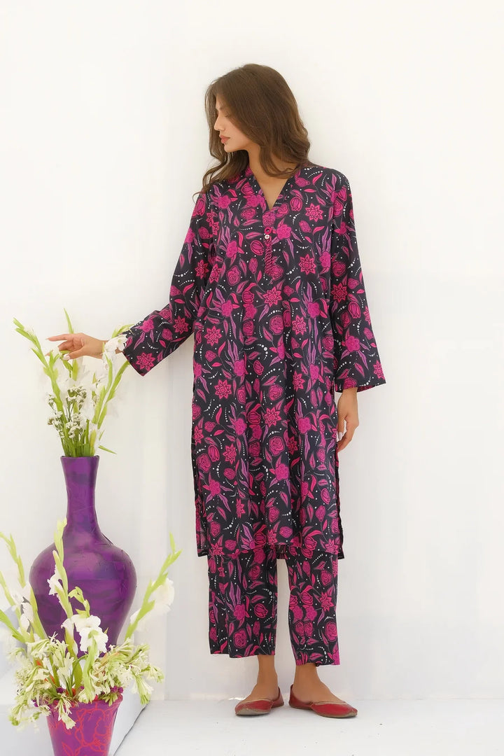 Dhaga Women Pret Printed 2 Piece Lawn Matching Separate FW24DSP0033 - Summer Collection