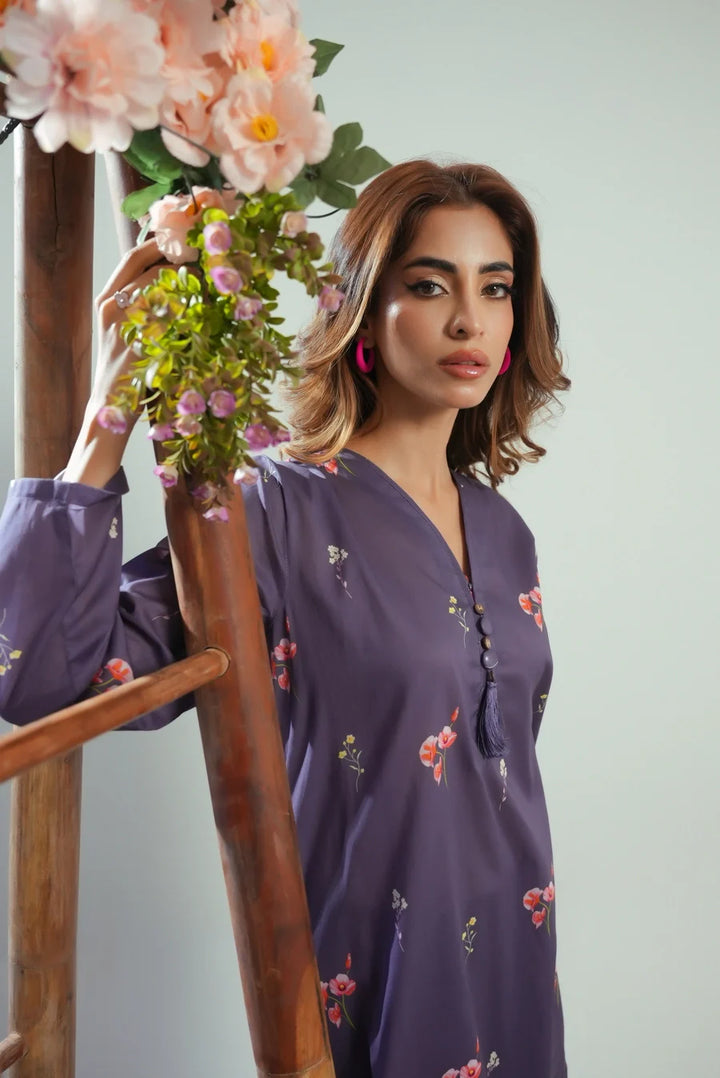 Dhaga Women Pret Printed 2 Piece Lawn Matching Separate FW24DSP0045 - Summer Collection