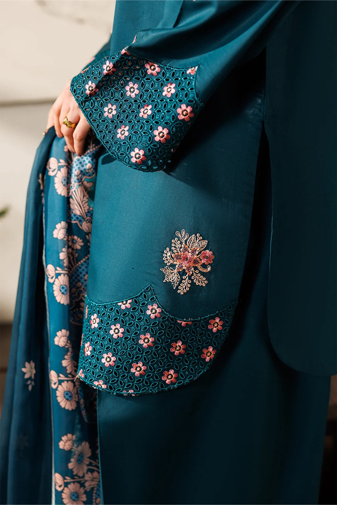 Mistfall Ramadan Edit by Panache Women RTW Embroidered Cotton 3 Piece Mystique - Casual Collection