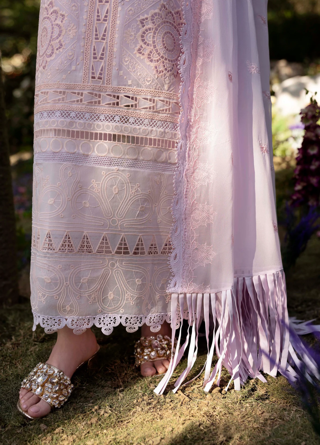 Sable Vogue Unstitched Embroidered Swiss Voile 3 Piece Suit SV26UL SL-05-25 - Summer Collection
