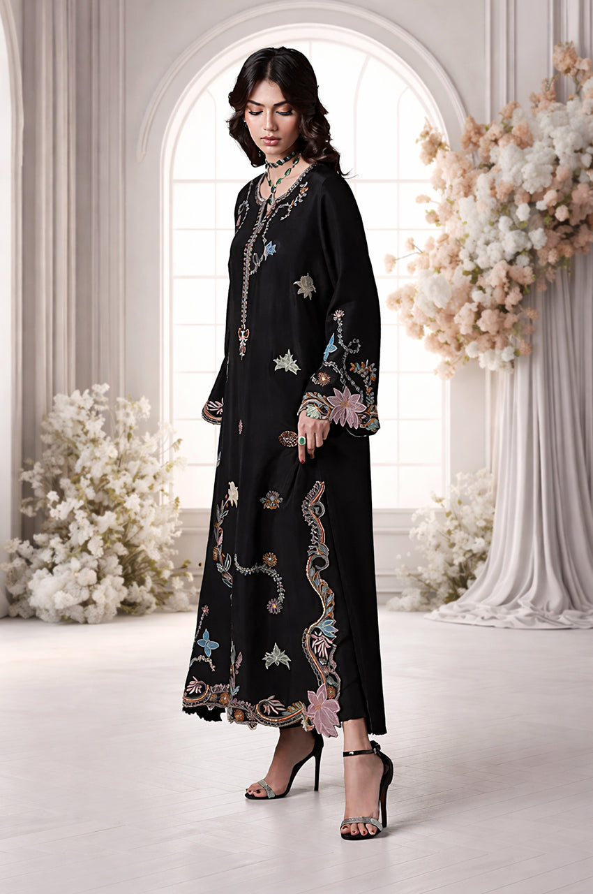 Mehr From Nizka By Nida Rehan RTW Embroidered Premium Silk 2 Piece Suit Mirah - Festive Collection