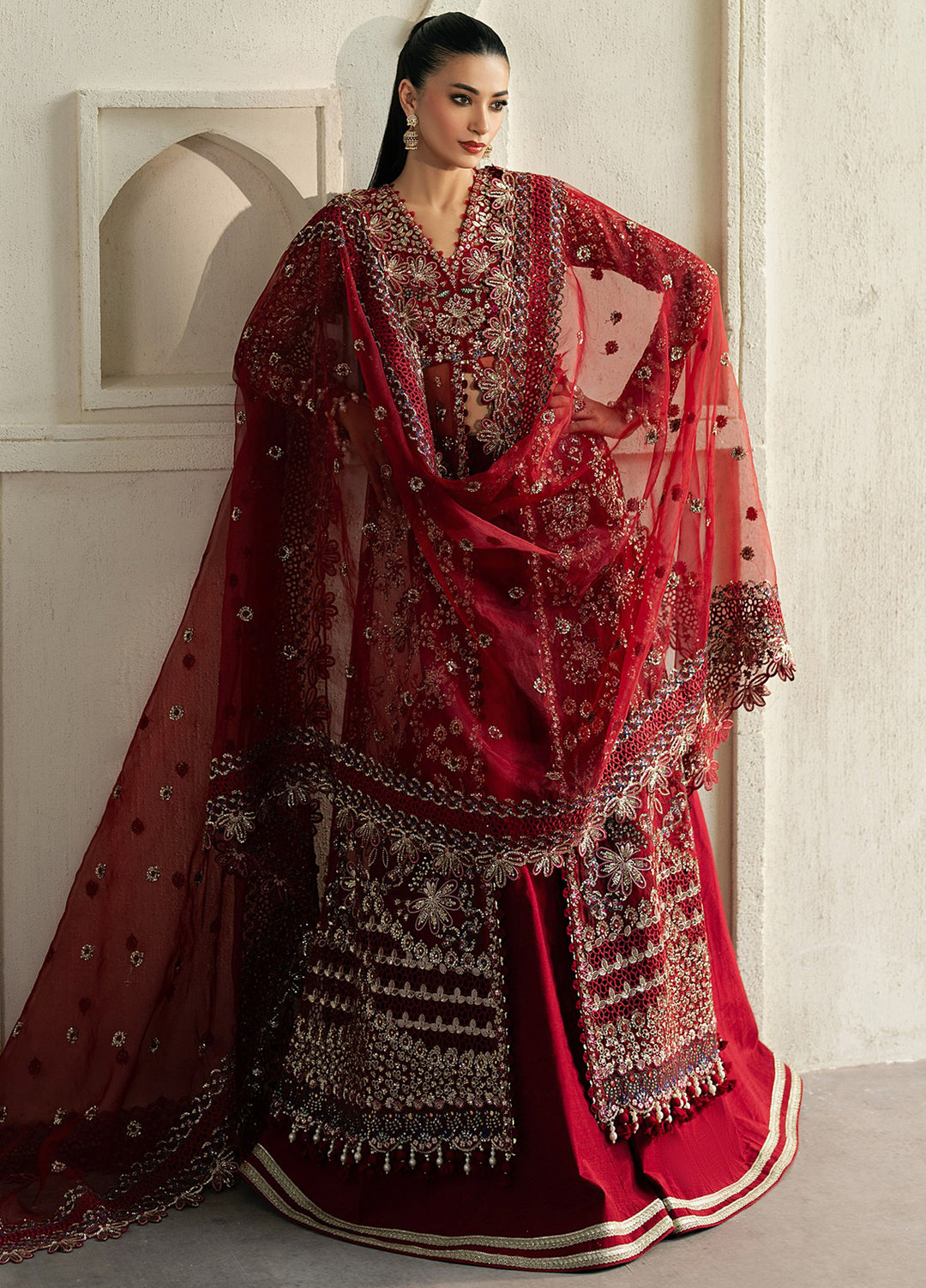 Pehli Nazar by Ayzel Embroidered Suits Unstitched 3 Piece AAFPZ25 D-01 Naqqash - Formals Collection