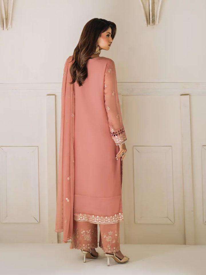 Salitex Unstitched Embroidered Chiffon 3 Piece Suit SUNS8CH506 Festive Collection
