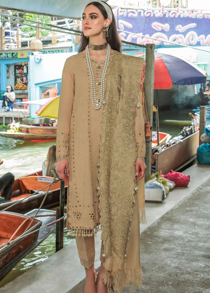 Bazaar By Nureh Embroidered Khaddar Suits Unstitched 3 Piece NU22BM NW-76 - Winter Collection