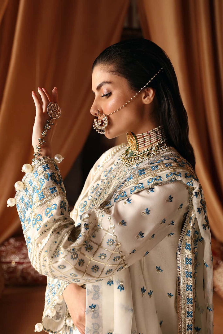 Divani By Afrozeh Embroidered  Suits Unstitched 3 Piece AF23DV AS-V2-09 Chandni - Luxury Collection