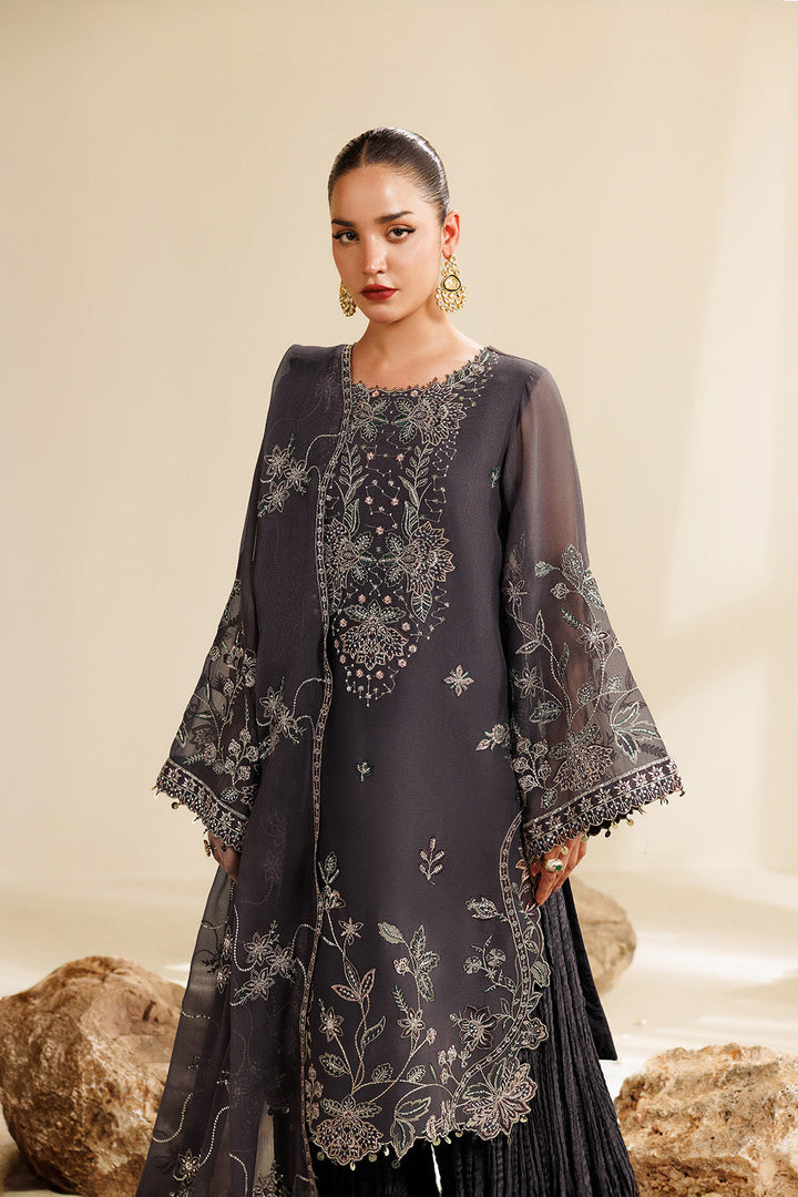Sireine by Alizeh Fashion Unstitched Embroidered Chiffon 3 Piece Suit AF26UCS AF-CH-2291-LUMINA - Festive Collection