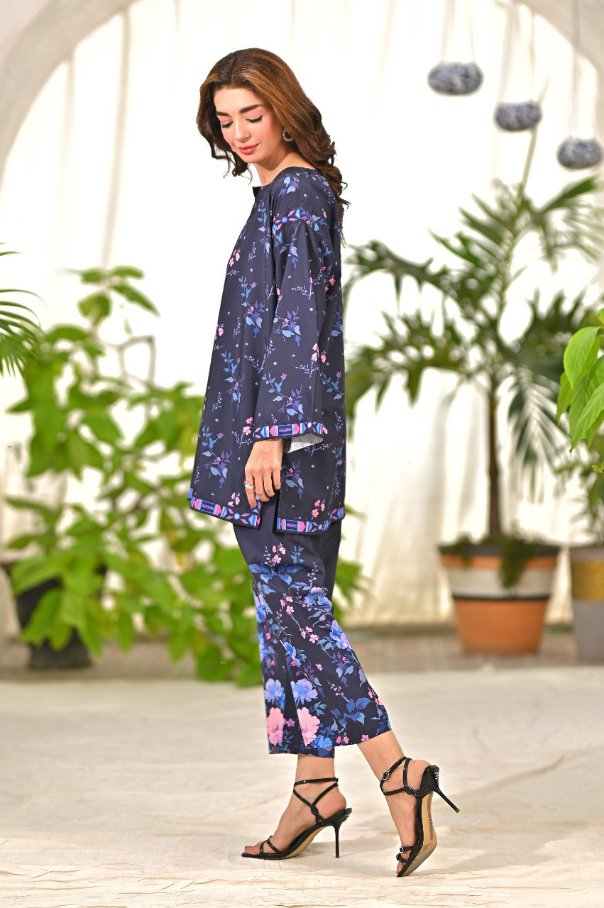 Dhaga Women Pret Printed 2 Piece Soft Crepe Cielle SS25DSP501 - Summer Collection