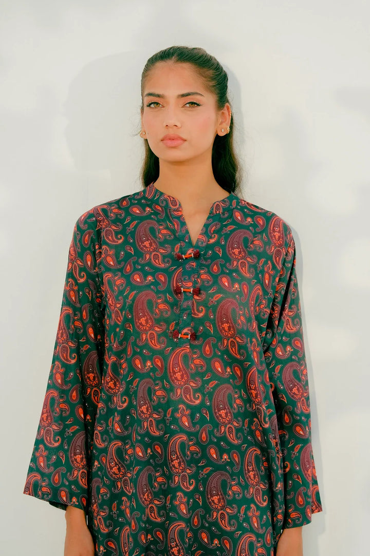 Dhaga Women Pret Printed 2 Piece Lawn Matching Separate FW24DSP001 - Summer Collection