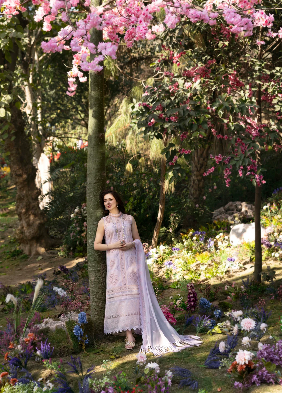 Sable Vogue Unstitched Embroidered Swiss Voile 3 Piece Suit SV26UL SL-05-25 - Summer Collection