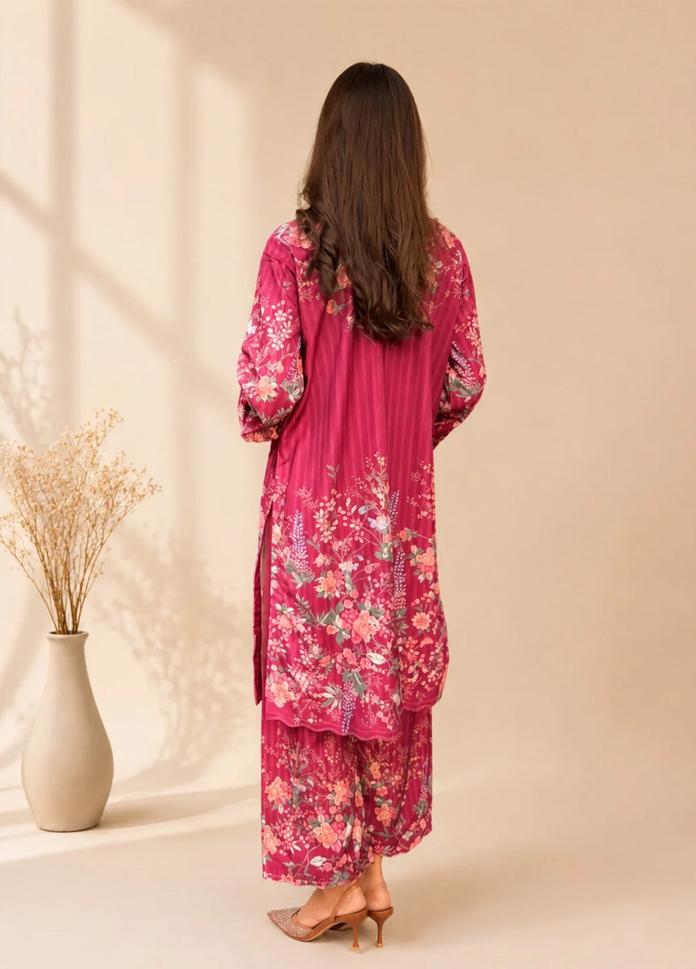 Saba Sumaiya Women RTW Printed Crepe Lawn 2 Piece Suit SS-78654 Velvet Bloom - Casual Collection