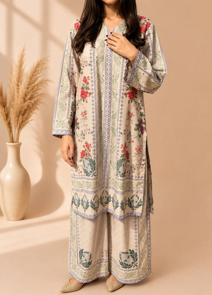 Saba Sumaiya Women RTW Printed Crepe Lawn 2 Piece Suit SS-78655 Vintage Petal - Casual Collection