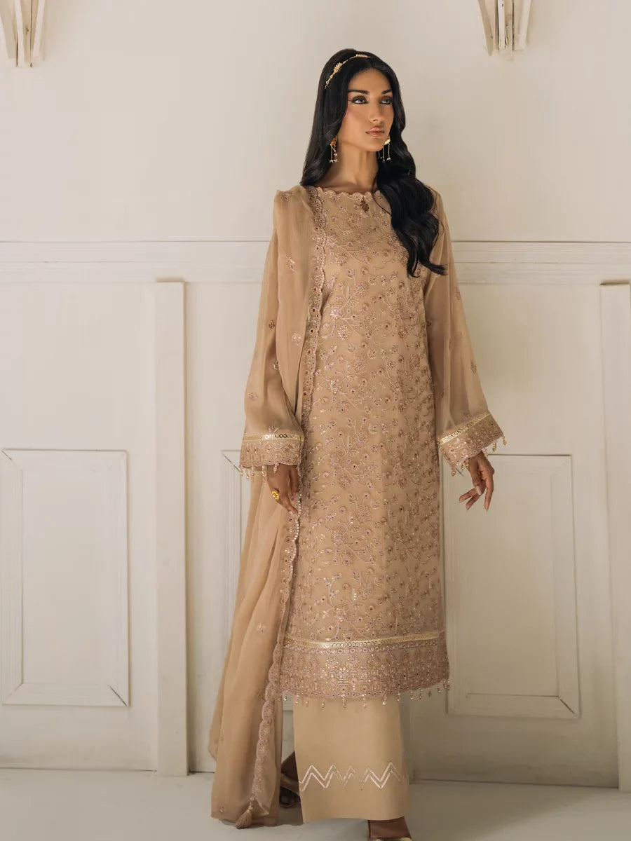 Salitex Unstitched Embroidered Chiffon 3 Piece Suit SUNS8CH509 Festive Collection