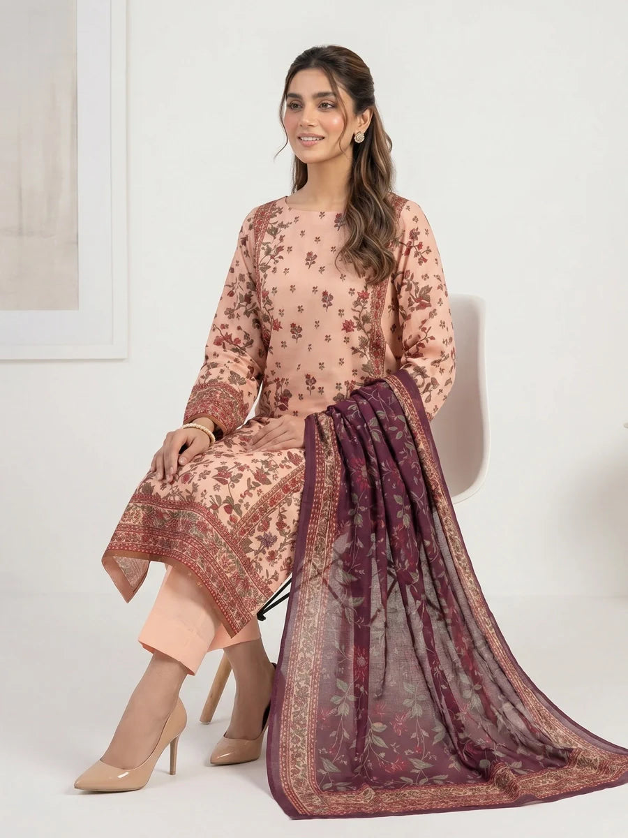 Salitex Unstitched Printed Lawn 3 Piece Suit SSW6U3P422 Summer Collection