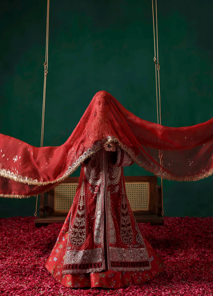 Sable Vogue Unstitched Embroidered Organza 3 Piece Suit SV26UL FC-02-25 - Summer Collection