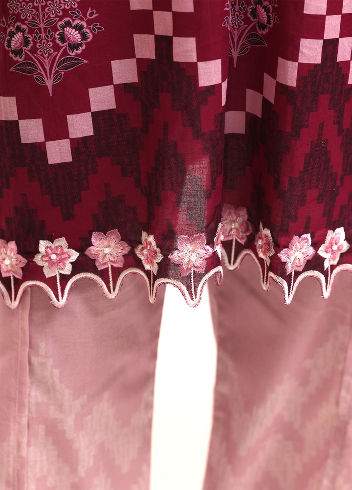 Riley Women RTW Embroidered Lawn 2 Piece Suit RL26RL Gulnaar Blush - Casual Collection