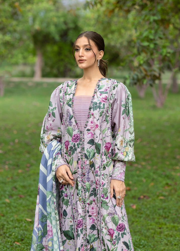 Bridgerton by Elaf Unstitched Printed Lawn 3 Piece Suit EL26ULB EPB-3A - Summer Collection