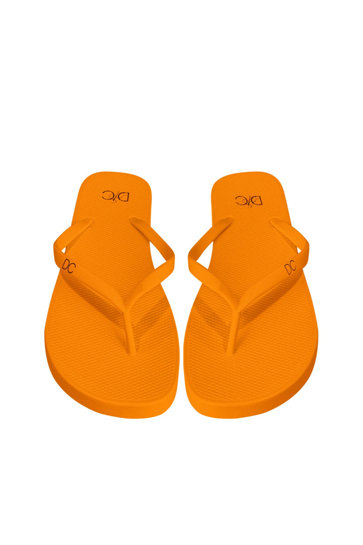 Divinely Crafted Women Flip Flops Orange WR-ORG - Summer Collection