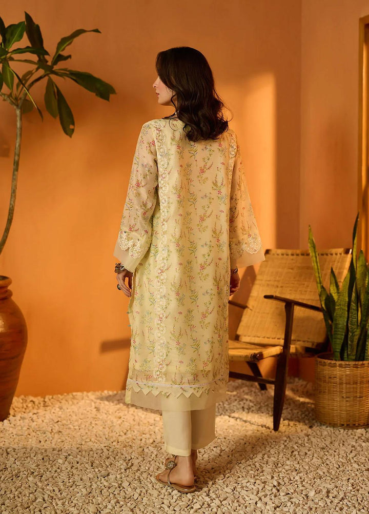 Dhanak Pret   Kurta DA-2069 LEMON