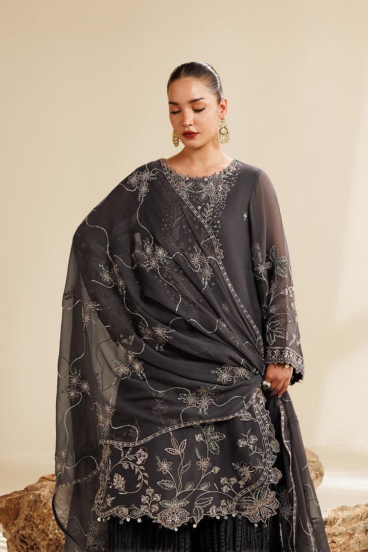 Sireine by Alizeh Fashion Unstitched Embroidered Chiffon 3 Piece Suit AF26UCS AF-CH-2291-LUMINA - Festive Collection
