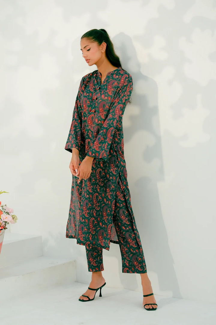 Dhaga Women Pret Printed 2 Piece Lawn Matching Separate FW24DSP001 - Summer Collection