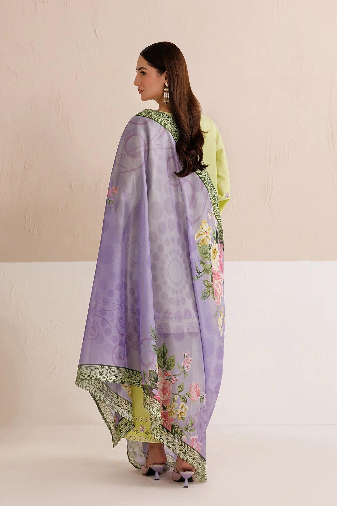 Mistfall by Panache Apparel RTW Embroidered Cotton 3 Piece Suit selene Eid Collection