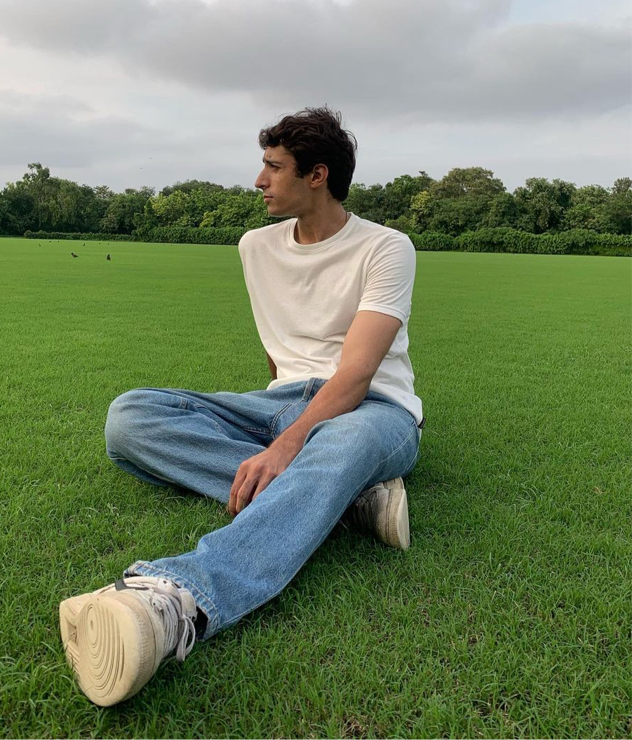 Muraqsh Ready To Wear Solids Cotton Men Off White Basic Thirt ABD-OWBT - Summer Collection