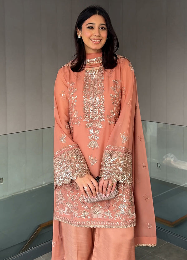 Maison d'or by Sahane RTW Embroidered Chiffon 3 Piece Suit CT 27006P Sorelle - Festive Collection
