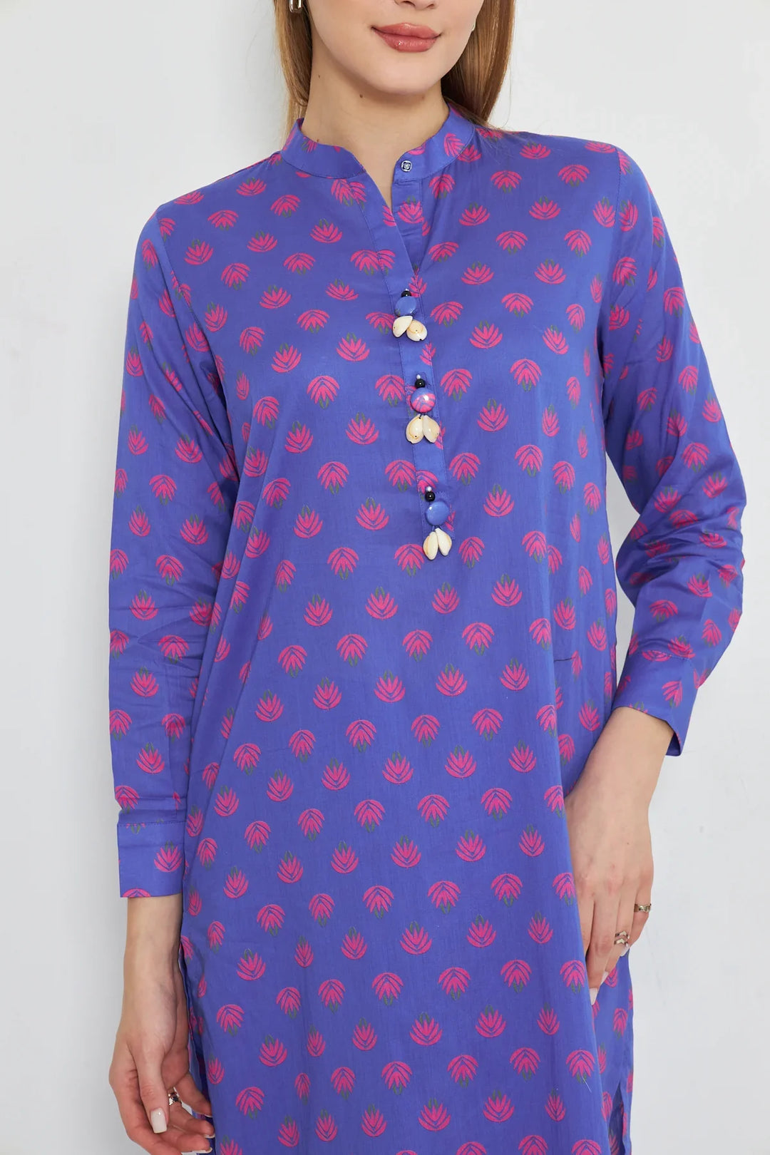 Dhaga Women Pret Printed 2 Piece Lawn Matching Separate FW24DSP0037 - Summer Collection