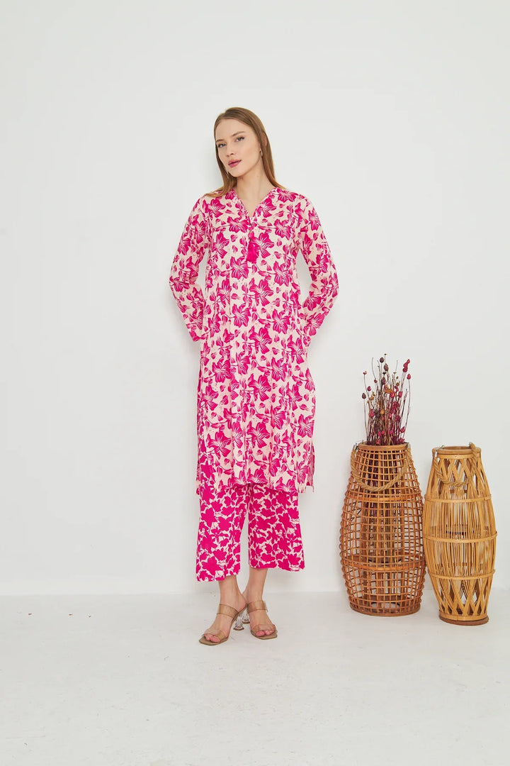 Dhaga Women Pret Printed 2 Piece Lawn Matching Separate FW24DSP0036 - Summer Collection