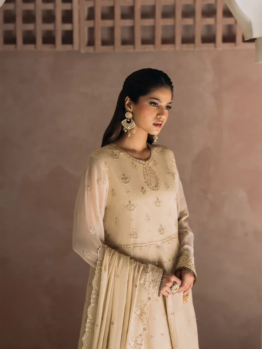 Salitex Unstitched Embroidered Chiffon 3 Piece Suit SUNS8CH517 Festive Collection