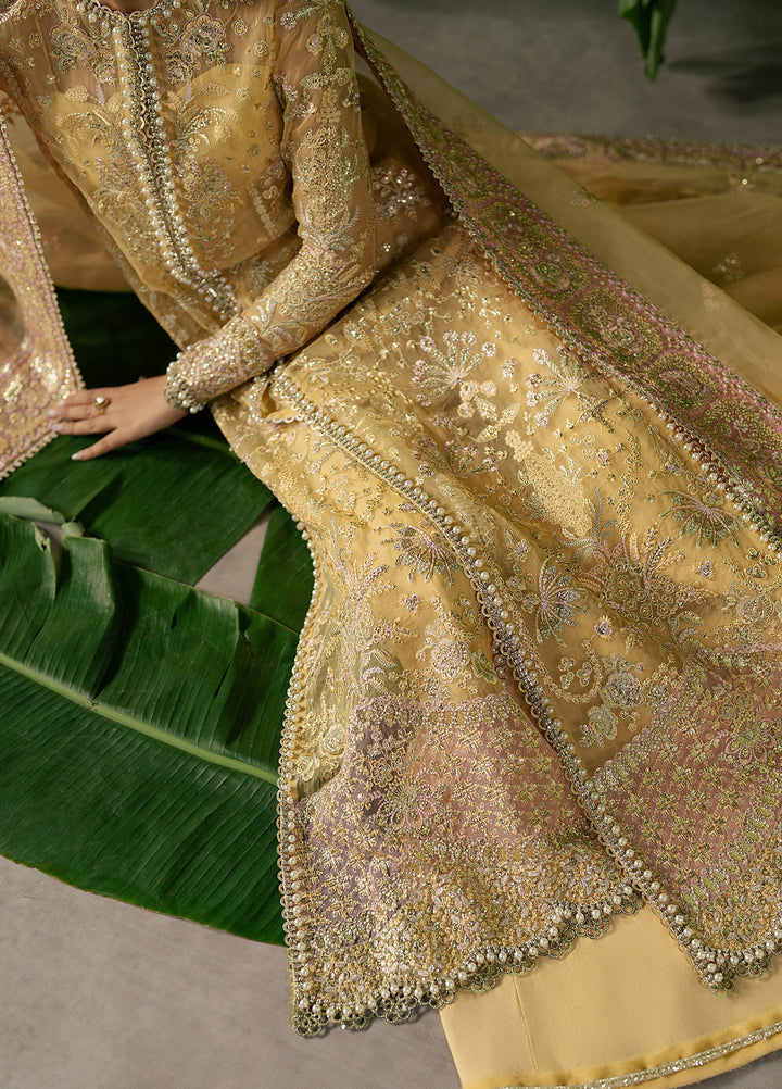 Pehli Nazar by Ayzel Embroidered Organza Suits Unstitched 3 Piece AAFPZ25 D-03 Chahat - Formals Collection