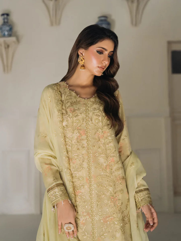 Salitex Unstitched Embroidered Chiffon 3 Piece Suit SUNS8CH511 Festive Collection