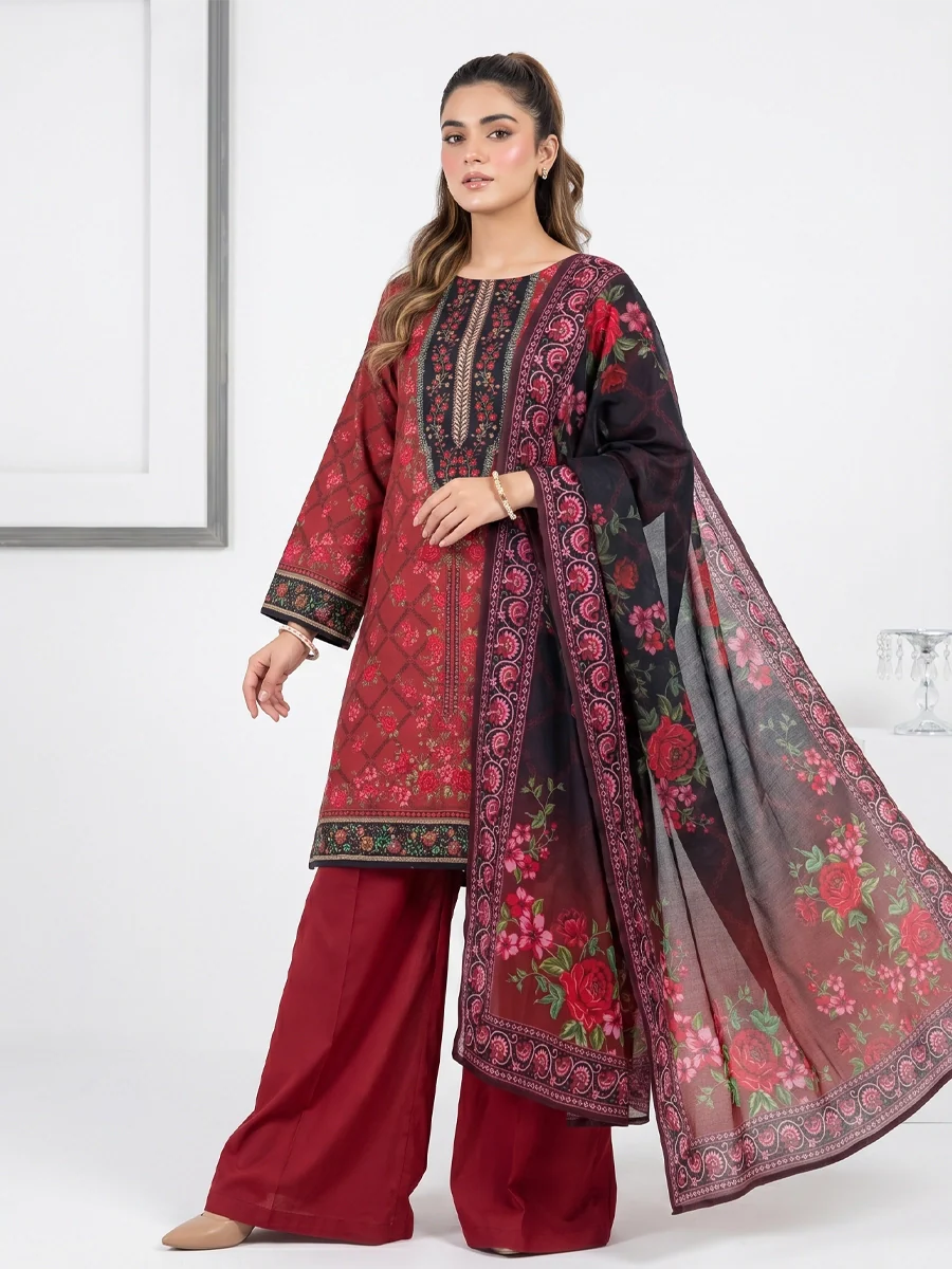 Salitex Unstitched Printed Lawn 3 Piece Suit SSW6U3P427 Summer Collection