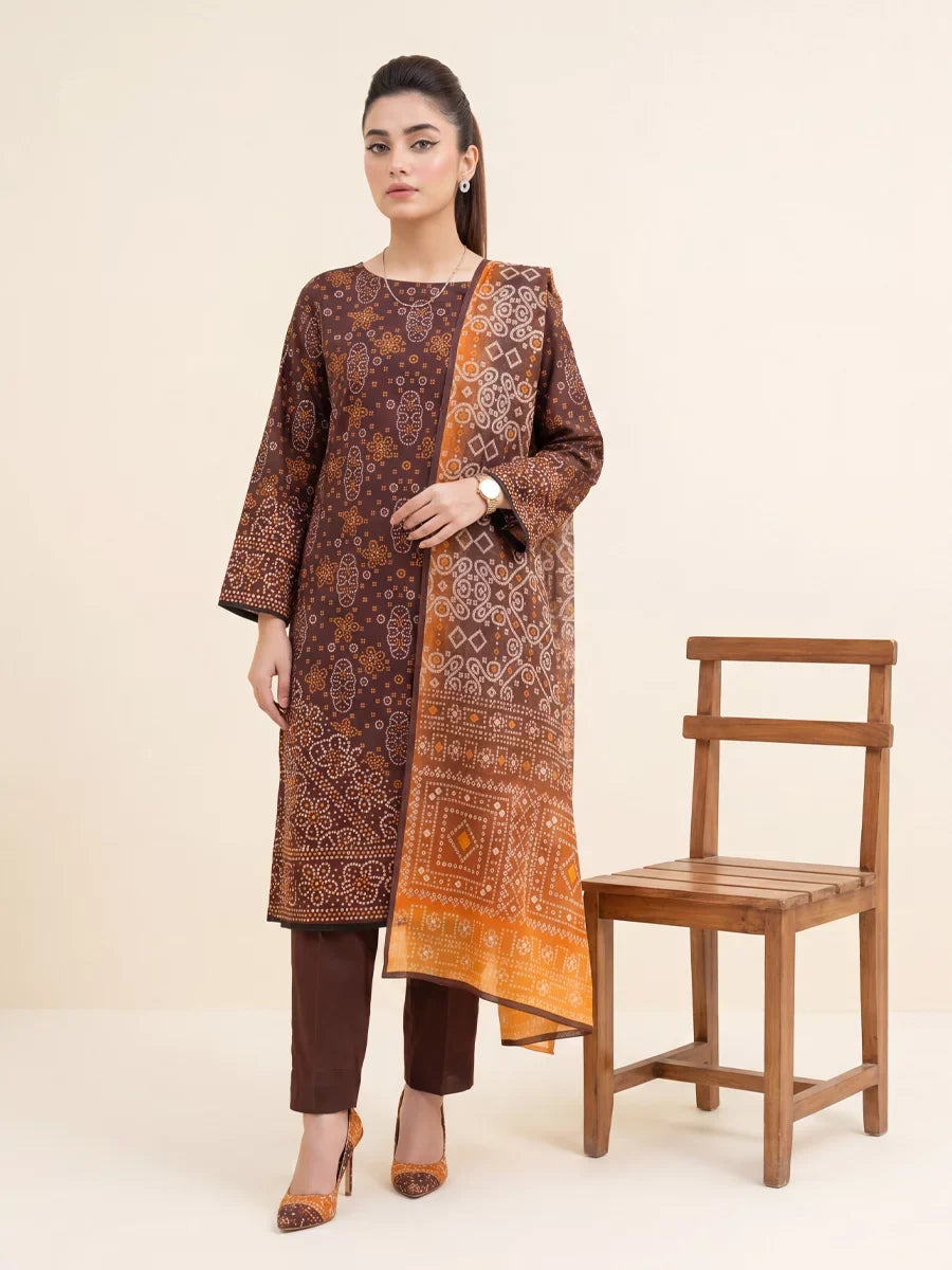 Salitex Women Unstitched Printed Lawn 3 Piece Suit SSW6U3P435 Casual Collection