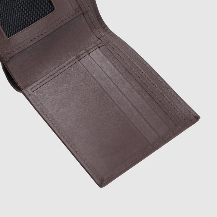 Lafanzo Unisex Classic Leather Wallet With Card Holder Brown - Accessories Collection