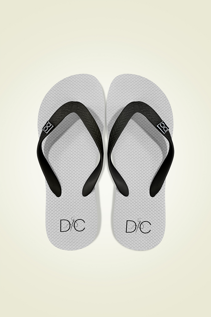 Divinely Crafted Women Flip Flops White WFF-1225-WHT - Summer Collection