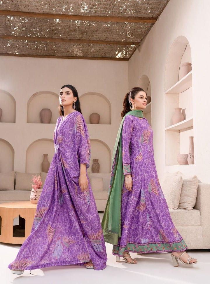Irtiqa by Anayra Amal RTW Printed Raw Silk 1 Piece Suit Imrozia Festive Collection