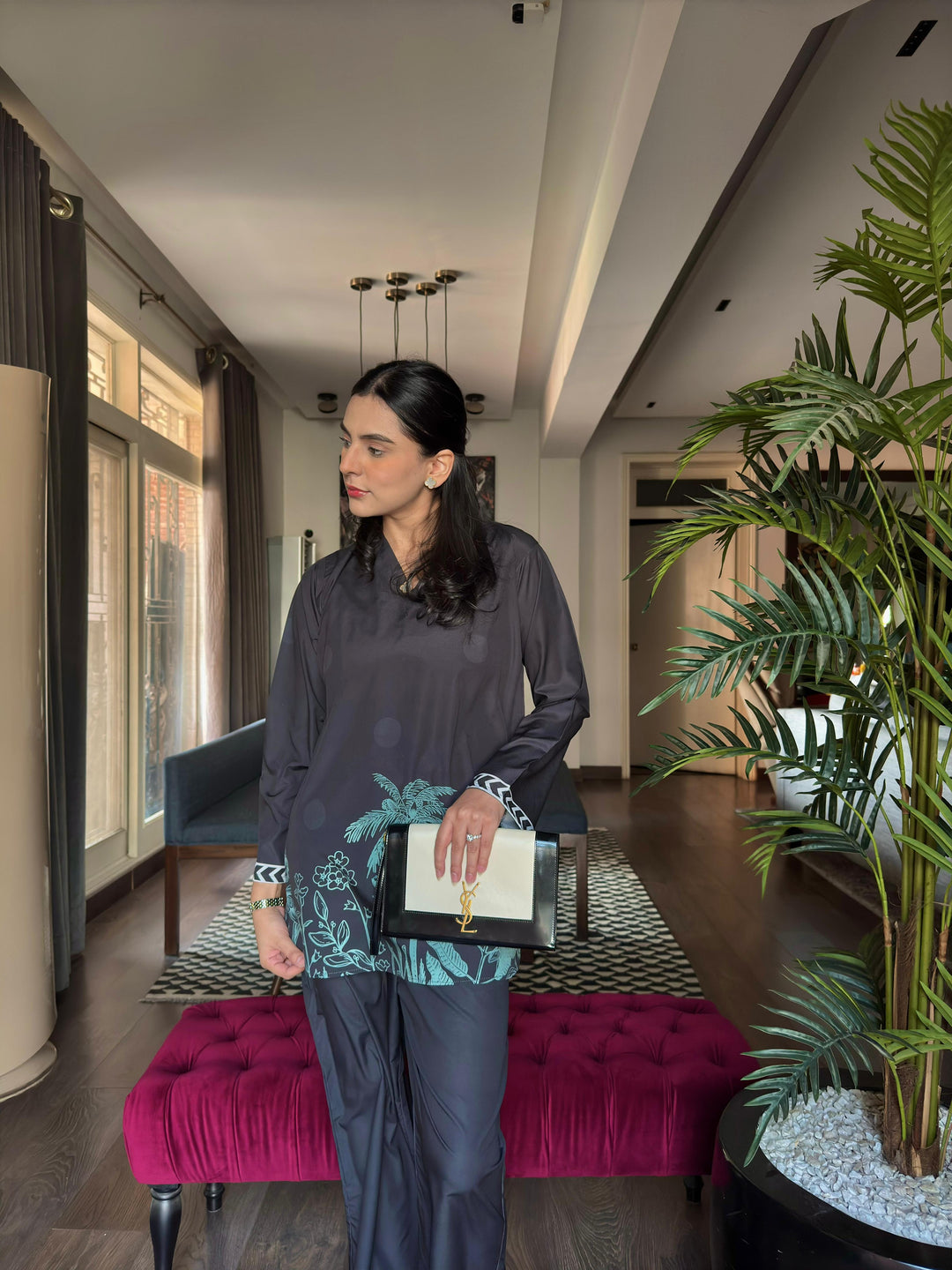 Dhaga Women Pret Printed 2 Piece Soft Crepe Bosky FW24DSP252 - Summer Collection