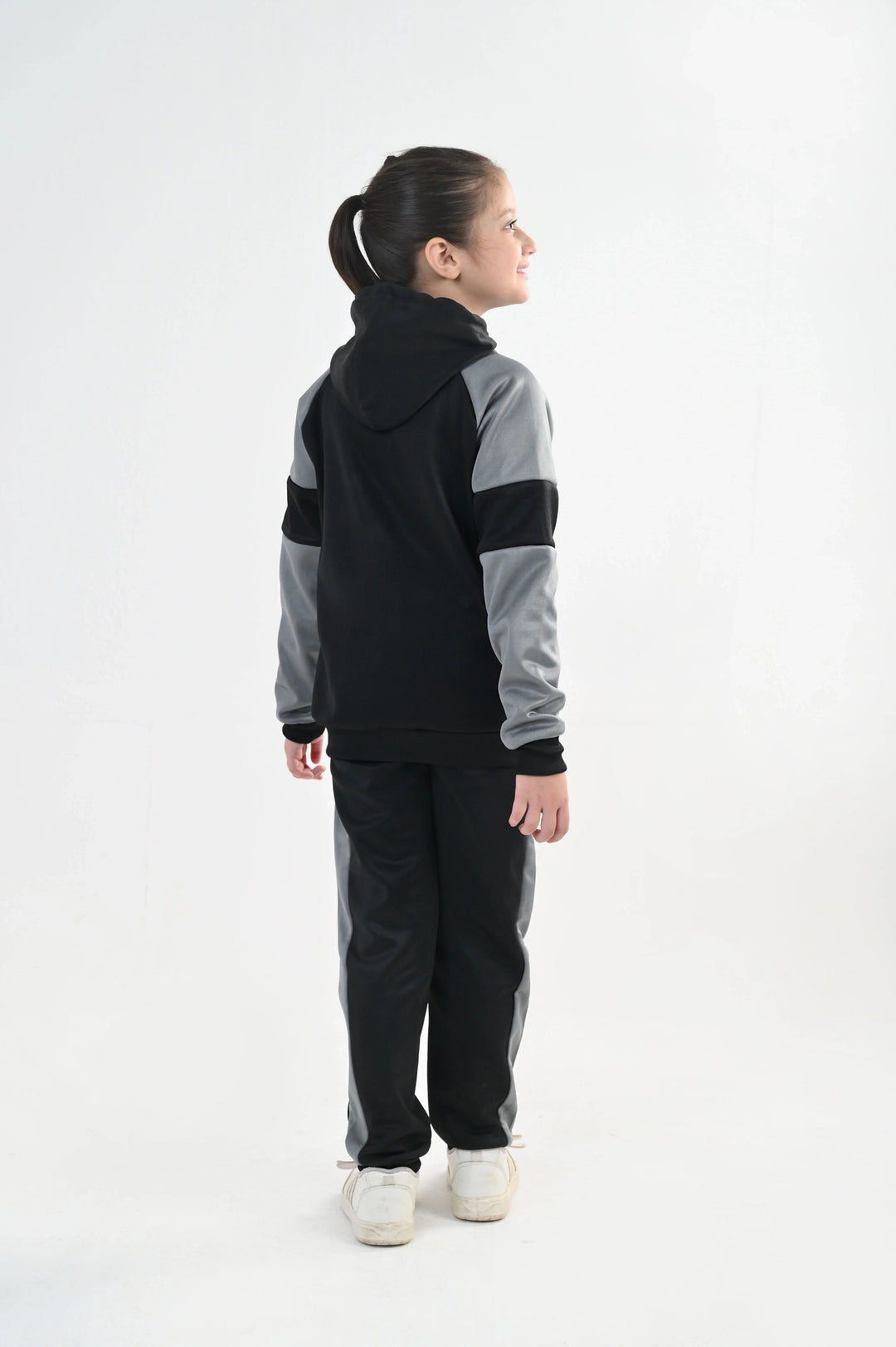 IQ Exclusive Kids Track Suit Fleece 2 PieceDark Cloud Tracksuit-Unisex Kids - Winter Collection